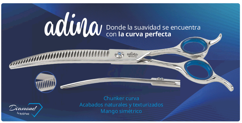 Tijera peluquería canina